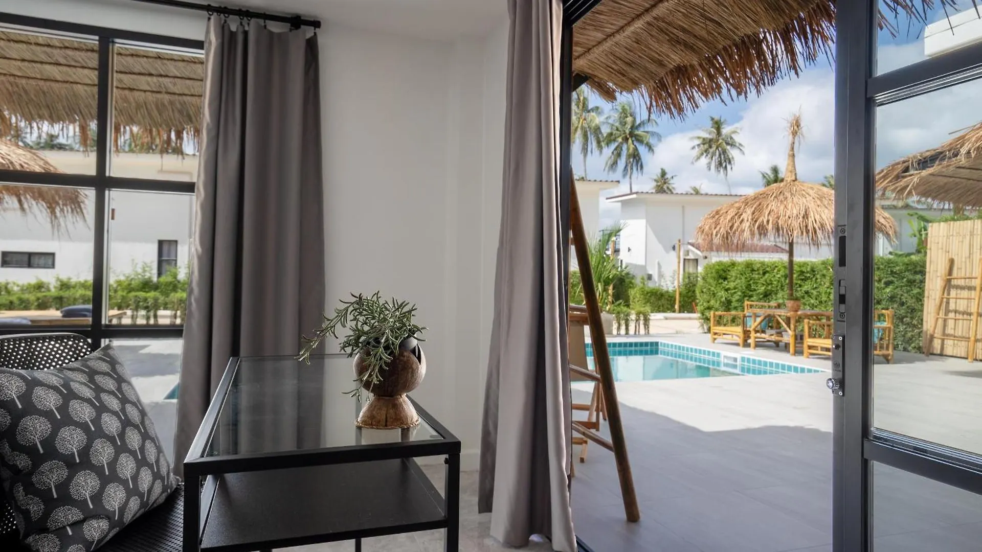Manao Seaview Pool Villa 41 - 5Mins Walk To Beach Ko Lanta Thaiföld